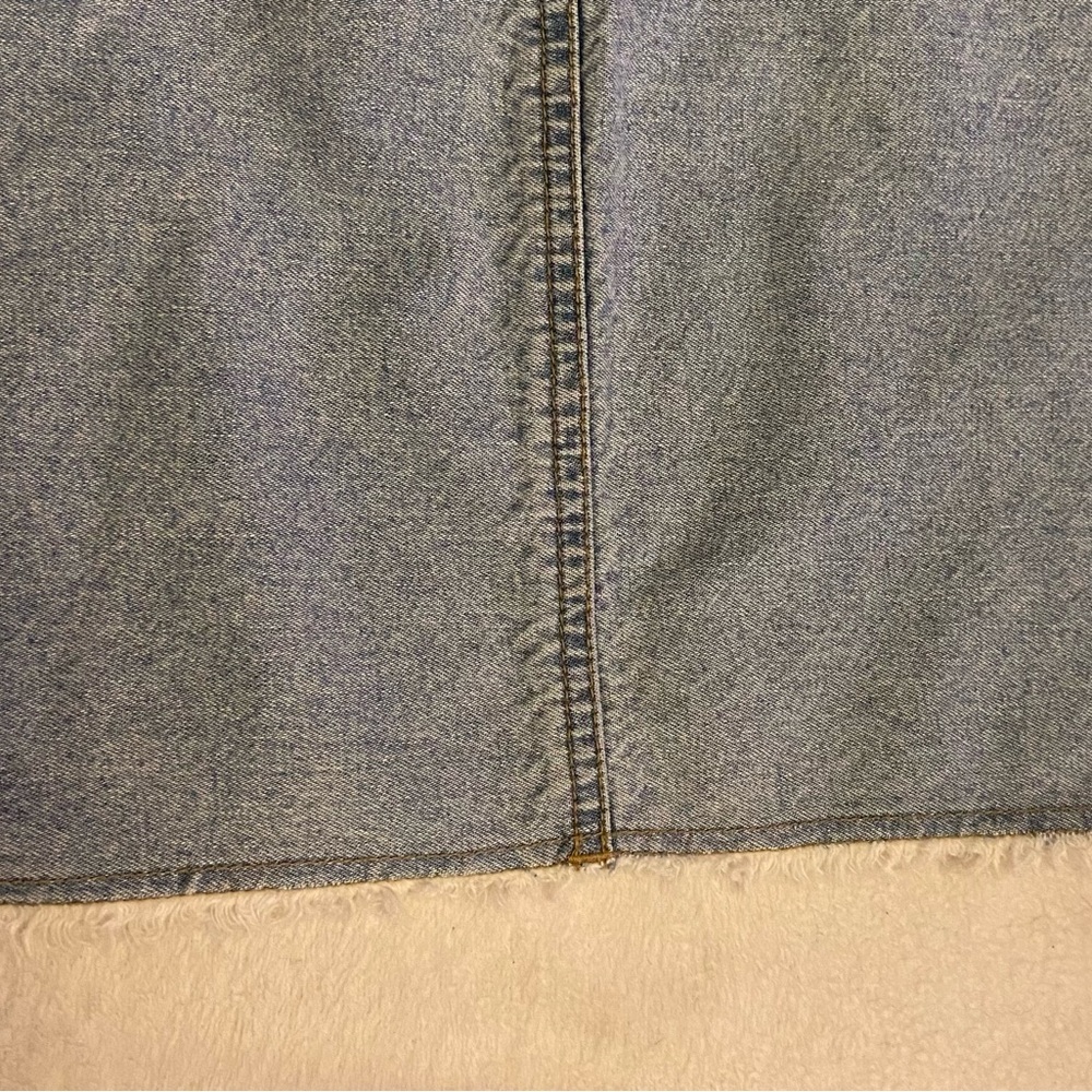 Liz 90’s vintage blue Jean skirt EUC - Picture 7 of 8